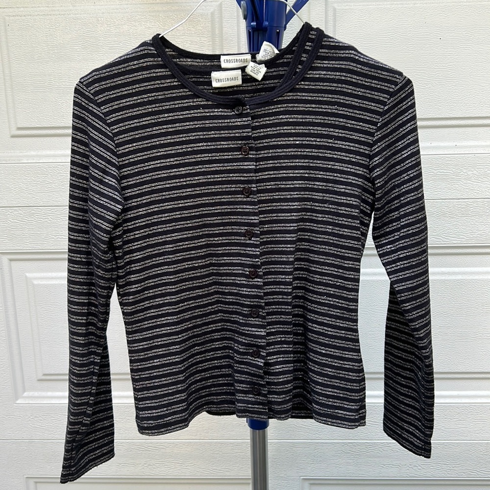 2 piece cardigan and tank set by Crossroads